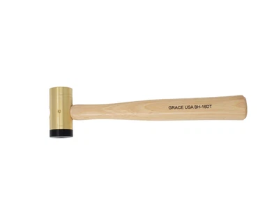 Grace USA BH-16DT - Brass Hammer w/Delrin Tip 16oz. - Image 1 of 2