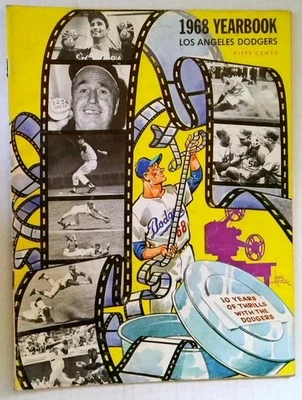 1968 Los Angeles Dodgers Yearbook - Image 1 of 3