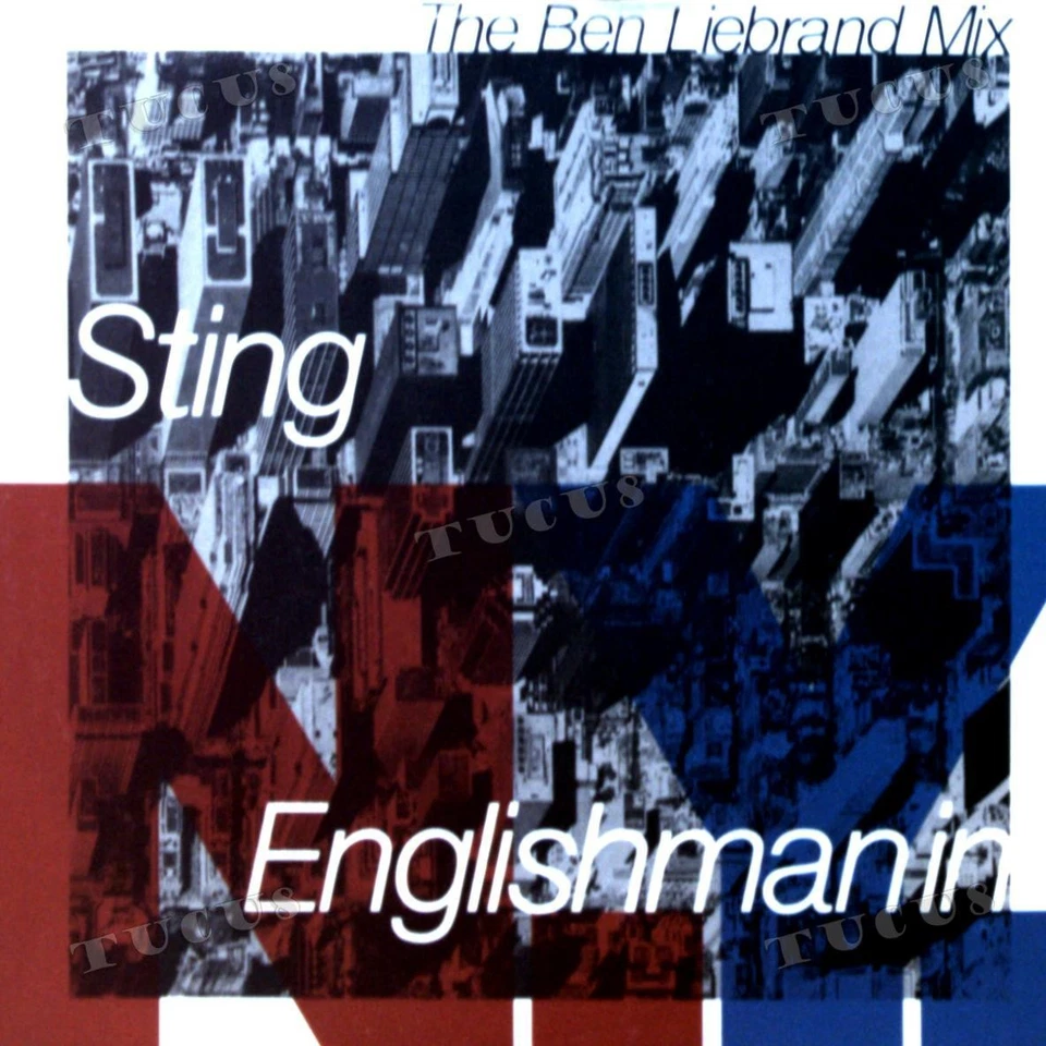 Sting - Englishman In N.Y. (The Ben Liebrand Mix) 7" (VG) .* - Image 1 of 1