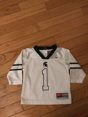 Футболка команды новорожденных Michigan State Spartans NCAA Nike размер 3/6 М - Изображение 1 из 4