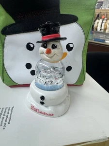Disney McDonalds 101 Dalmations Schneekugel Schneemänner 1996 Vintage Weihnachtsdeko - Bild 1 von 6