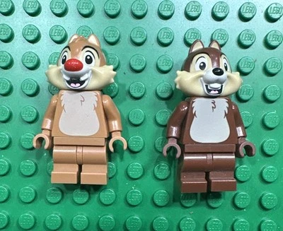 LEGO Disney Serie 2 Minifiguras Chip & Dale ardilla - clásico mini 71024 Foto 1 de 2