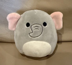 Squishmallows Mila the Elephant Mini 5" Gray Plush 2018 Kellytoy - Picture 1 of 3