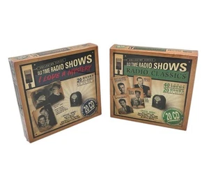 Old Radio Shows CD Lot I Love Mystery Classics 40 Hrs 40 CDs + TV DVD Bonus -NEW - Picture 1 of 5
