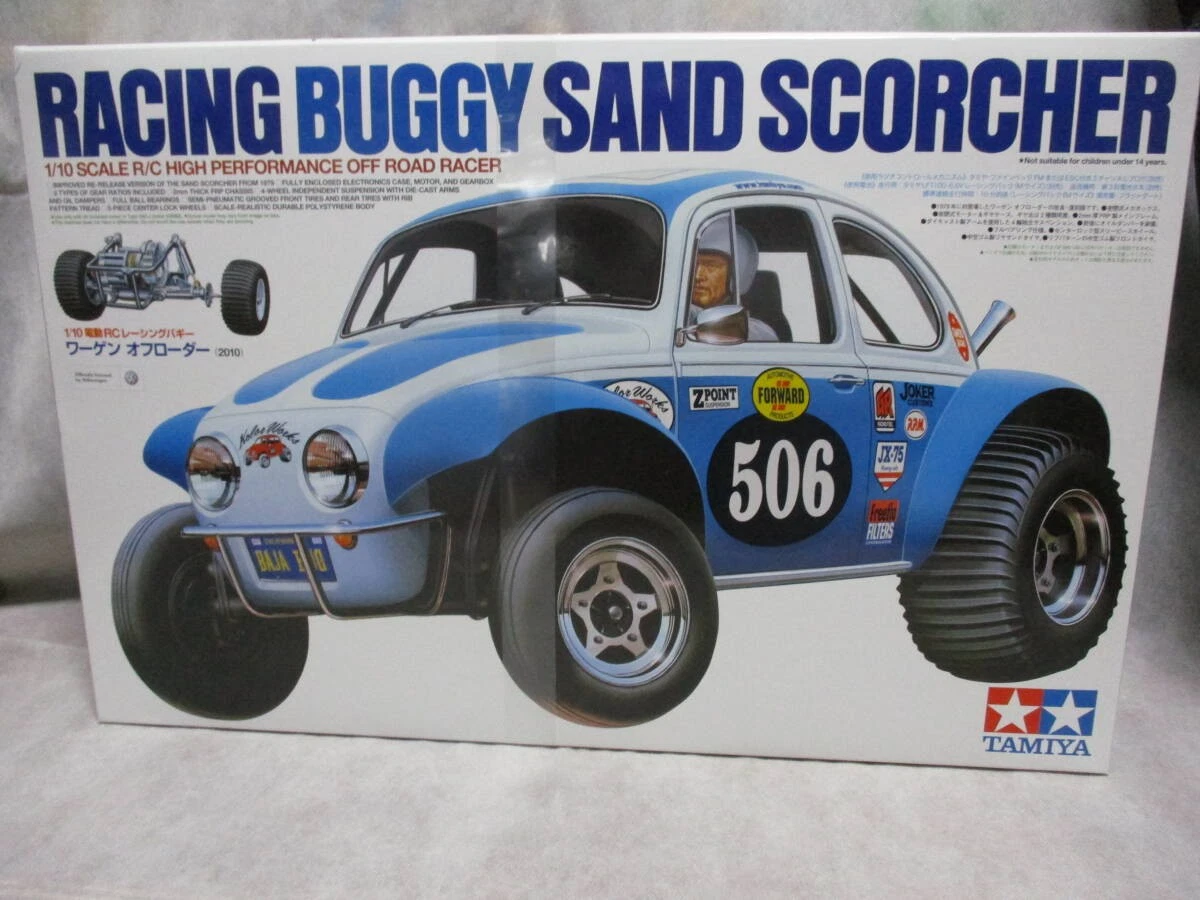 ホビーラジコン TAMIYA RACING BUGGY SAND SCORCHER TAMIYA SAND SCORCHER RACING BUGGY 1/10 SCALE R/C HIGH PERFORMANCE