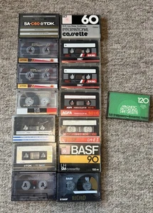 15 verschiedene gebrauchte Kassetten meist TDK  - Bild 1 von 3