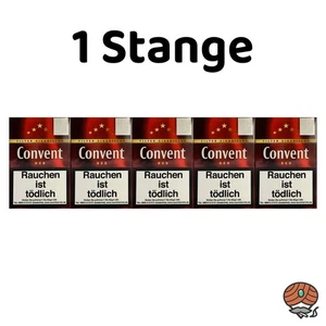 1 Stange Convent RED / ROT Filter Zigarillos à 17 Stück - Bild 1 von 2