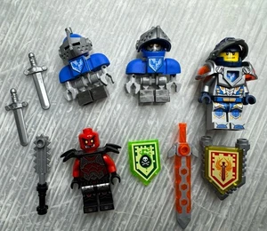 LEGO Nexo Knights 70315 LOTE DE MINIFIGURAS Bot de arcilla atacante de ceniza y caballero de arcilla PIEZAS - Imagen 1 de 21
