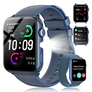 đ„Montre ConnectĂ©e pour Femme, Montre ConnectĂ©e Fitness Tracker Ătanche pour Android iOS - Photo 1 sur 10