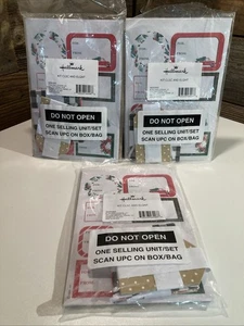 Set di 3 etichette regalo Hallmark etichette natalizie etichette adesivi set - Foto 1 di 5