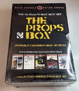 Dvd Set The Ulitimate BMX Props Box / 5 Disc / Vintage BMX Bicycle 2004 / Sealed - Picture 1 of 8