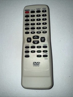 Emerson Sylvania Remote NA654 EWD7001 EWD7002 DVL100D DVL700D - Image 1 of 4