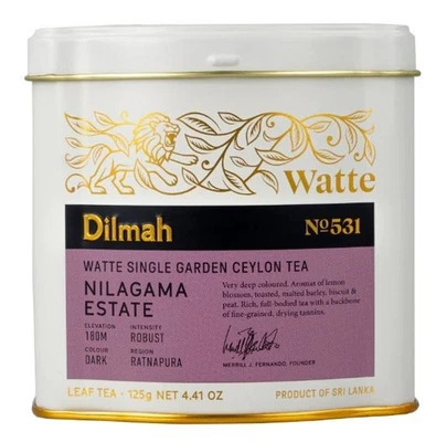 125 g DILMAH Nilagama Watte Estate Boutique Ceilán Hoja de té negro Envío gratuito Foto 1 de 2