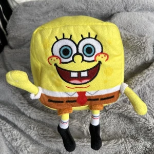 Juguete de peluche suave Bob Esponja cubo de 20 cm de altura - Imagen 1 de 10