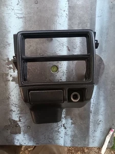 1988-1991 Honda Civic Hatch EF Center Console OEM Trim Cover Black - Picture 1 of 5