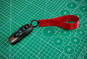 Porsche 911 991 992 GT3 GT2 Door Strap Style Keychain Key Ring Schlüsselanhänger - Picture 1 of 8