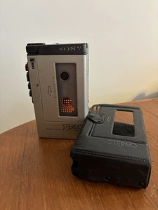 Vintage Sony TCS-350 Portable Cassette Player Recorder Walkman - ungetestet - Bild 1 von 17