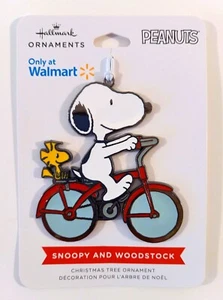 Snoopy Woodstock Peanuts / Figur Anhänger Ornament Hallmark Deko Metall / NEU US - Bild 1 von 22