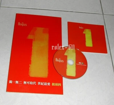 The Beatles 1 One No.1 1962-1976 Picture 2000 Taiwan only Promo CD Book Unique - Bild 1 von 4