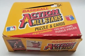 1984 Donruss MLB Baseball Action All-Stars Cards & Ted Williams Puzzle 36 Packs - Picture 1 of 15