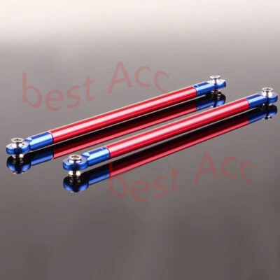 1:10Aluminum Pushrods Push Rod Steering Links ForRCTraxxas E-Revo Summit Revo3.3 - Image 1 of 4