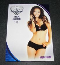 2016 Benchwarmer HIROMI OSHIMA Eclectic #2 Blue Foil Variant/3 PLAYBOY Playmate