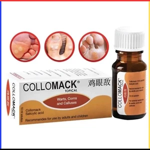 Skin Wart Tag COLLOMACK TOPICAL Painless Remover Plantar Warts Corns Calluses - Picture 1 of 11