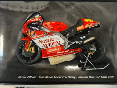 APRILIA 250 CCM TEAM APRILIA GRAND PRIX RACING V.ROSSI GP IMOLA 1999 MINICHAMPS - Immagine 1 di 2