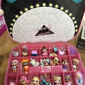 LOL surprise dolls lot used 15pc random LOL Dolls, accesories & organizer box - Picture 1 of 6