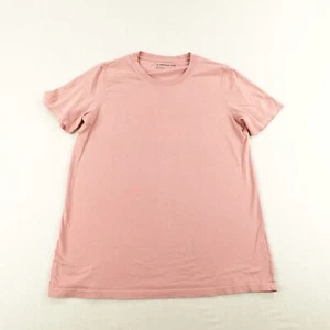 American Giant Shirt Herren Small Rosa Kurzarm Rundhals Made In USA Tee ^ - Bild 1 von 9