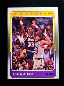 1988-89 Kareem Abdul-Jabbar #64 Fleer  NM-MINT - Picture 1 of 2