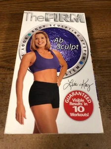 The Firm AB Sculpt VHS VCR Video Tape Used Lisa Kay - Picture 1 of 5