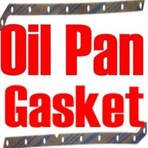 Pan gasket for Pontiac 265,301,350,400,455 1976-1981