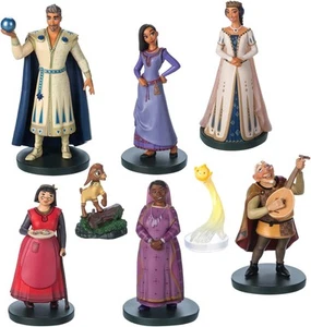 Disney Store Set Gioco Figurine Ufficiale Wish Deluxe - 8 Pezzi - Incantevole... - Foto 1 di 3
