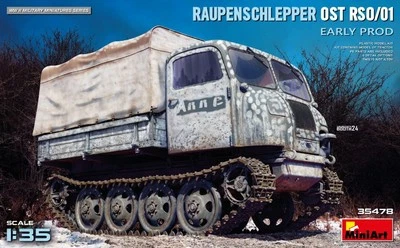 KIT MODELLINO CAMION MILITARE MINIART RAUPENSCHLEPPER OST RSO/01. EARLY 1:35 - Immagine 1 di 4
