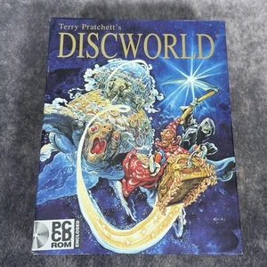Juego PC Terry Pratchett's Discworld - En muy buen estado ✔️ con CD-ROM manual raro caja grande - Imagen 1 de 10