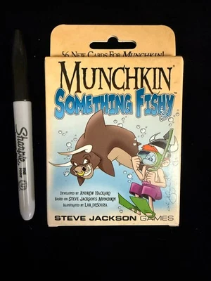 Munchkin Something Fishy Juego de Cartas Expansión Steve Jackson NUEVO Foto 1 de 2