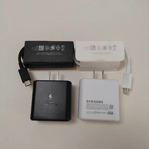 💯Cargador de pared de carga rápida USB-C original Samsung 45W + cable de carga✅ - Imagen 1 de 12
