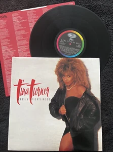 Tina Turner – Break Every Rule Vinyl LP 1986 CLEANED/TESTED NM/EX VIDEO CLIP - Imagen 1 de 9