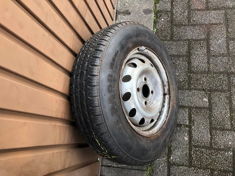 1xkomplette Reserverad Ersatzrad+Felge 165/R13C 94/92P für Opel Corsa+Anhänger - Bild 1 von 4