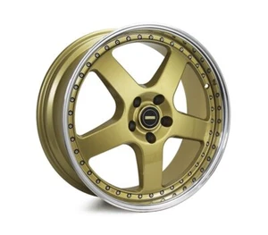 To Suit FORD FALCON FG WHEELS PACKAGE: 20x8.5 20x9.5 Simmons FR-1 Gold and Pi... - Picture 1 of 2