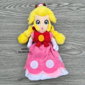 26cm Super Mario Bros Plush Princess Peach Toadette Fuse  Stuffed Toy Soft Doll