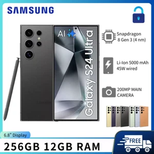 Samsung Galaxy S24 Ultra 5G SM-S928U 256GB Libre Smartphone Nuevo - Imagen 1 de 31