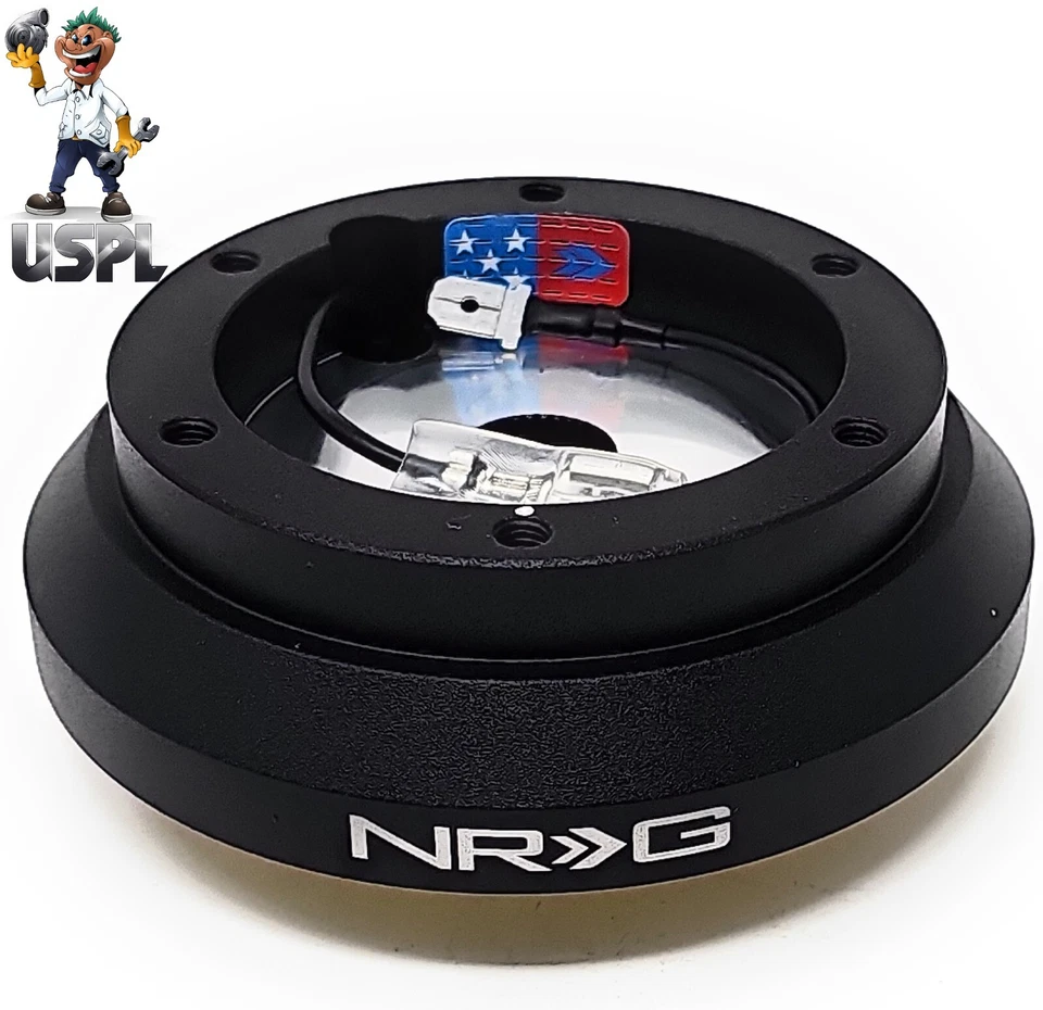 Adaptador de buje corto para volante NRG Innovations SRK-100H + ambientador USPL Foto 1 de 4