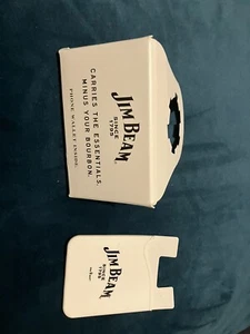 Jim Beam Teléfono Billetera Nuevo Teléfono Decoración Tarjeta de Crédito Débito Portatarjetas Cartera Mini Cartera - Imagen 1 de 1