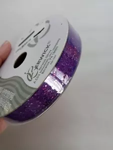 Berwick Purple Sparkle 5/8in X 25 Yards - Picture 1 of 5