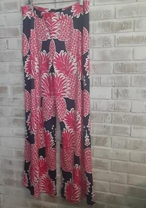 Pantalones de pierna ancha Lolly Wolly Doodle piña talla XL - Imagen 1 de 7