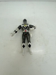 1993 Power Ranger Auto Morphin Black Ranger Flip Head Figure - Picture 1 of 2