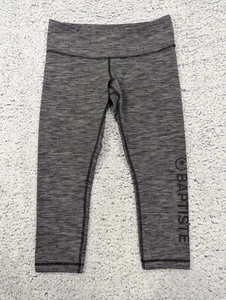 Lululemon Baptiste Wunder Under Yoga Capris Talla 6 Gimnasio Entrenamiento Leggings Gris - Imagen 1 de 12