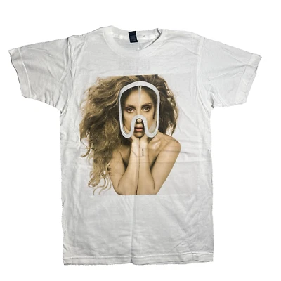 Lady Gaga T-Shirt Small Artpop Collage Music Y2k New - Image 1 of 4